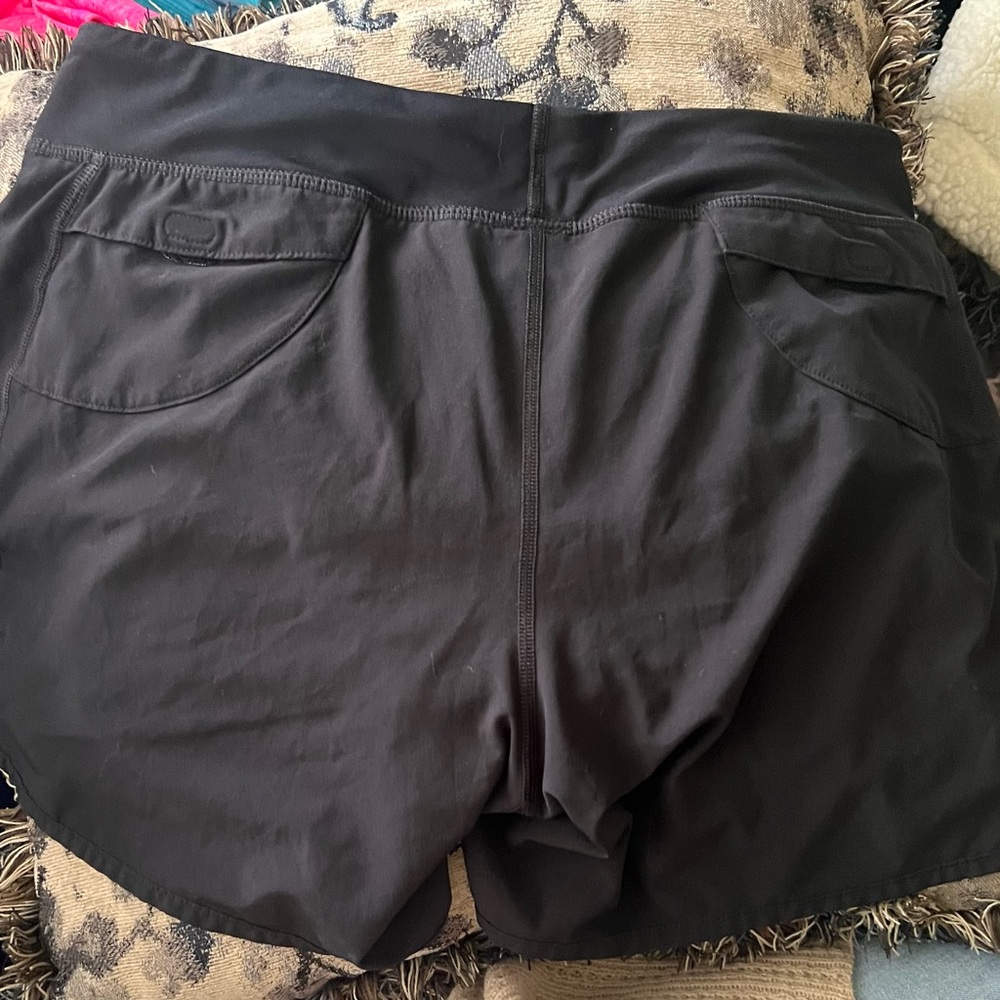 Patagonia Women's Athletic Black Shorts - Picture 4 of 4